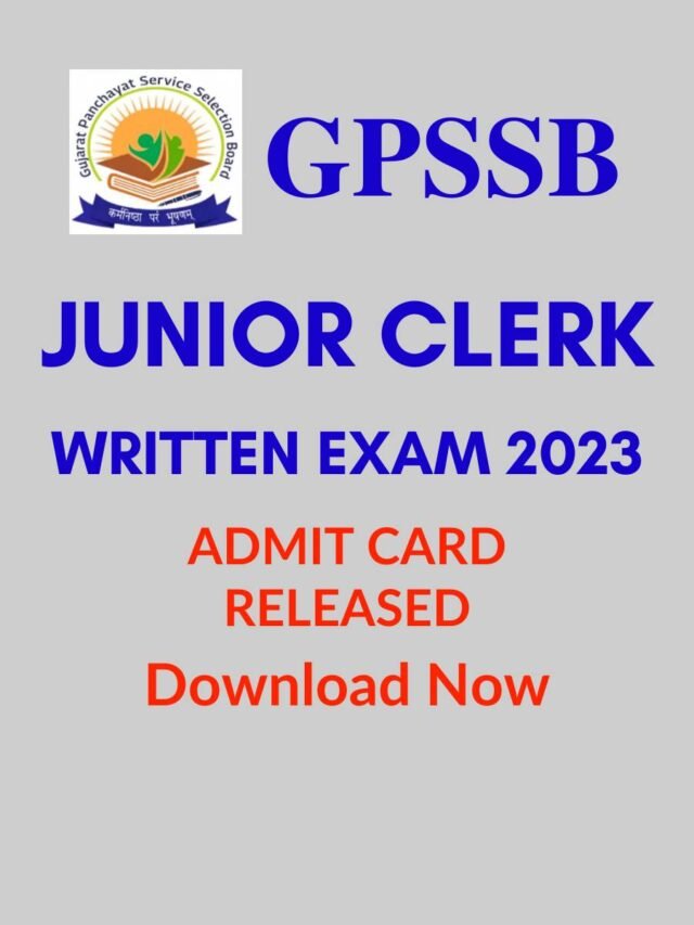 GPSSB-Junior-Clerk-Written-Exam-2022-Admit-Card-Download